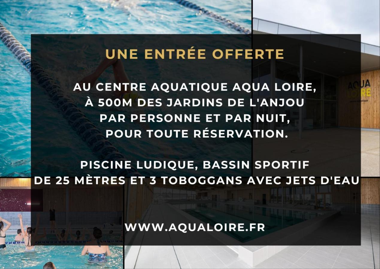 Les Jardins De L'Anjou Hotel Montjean-sur-Loire Ngoại thất bức ảnh